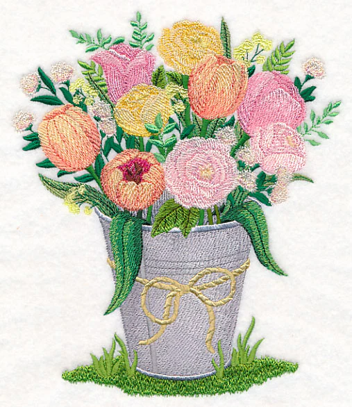 Spring Bucket of Blooms - Image 7