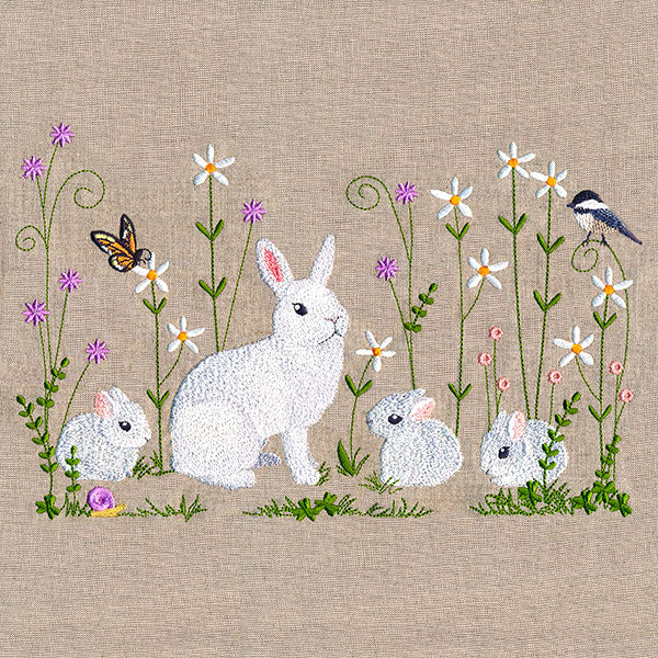 Spring Bunnies Border - Image 5