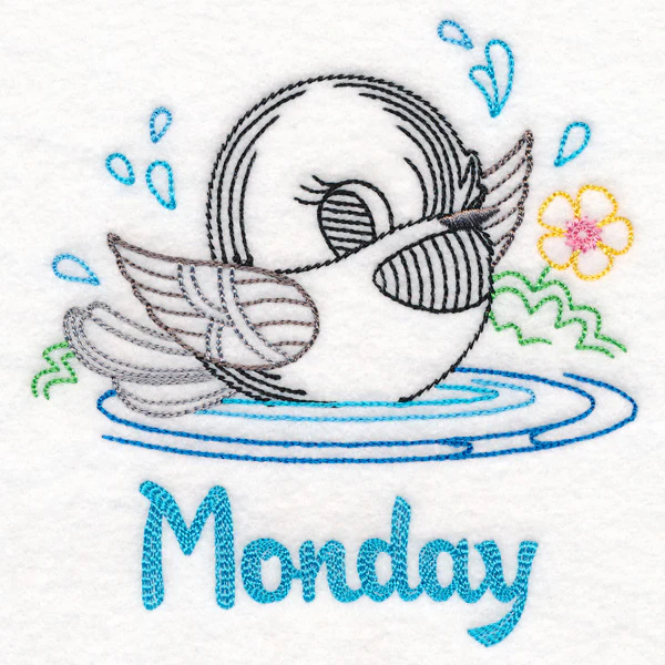 Spring Chickadee - Monday (Vintage) - Image 3