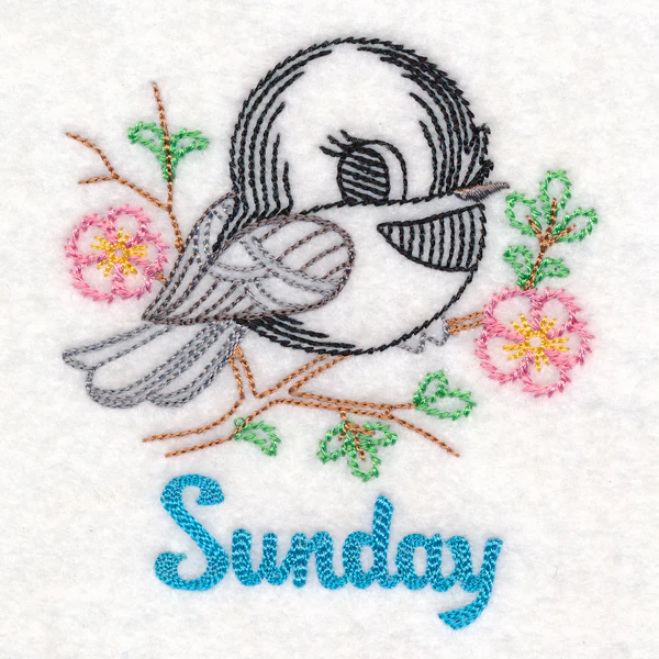 Spring Chickadee - Sunday (Vintage) - Image 2