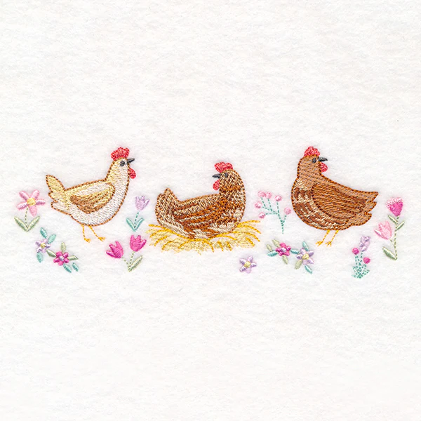 Spring Chicken Border - Image 4