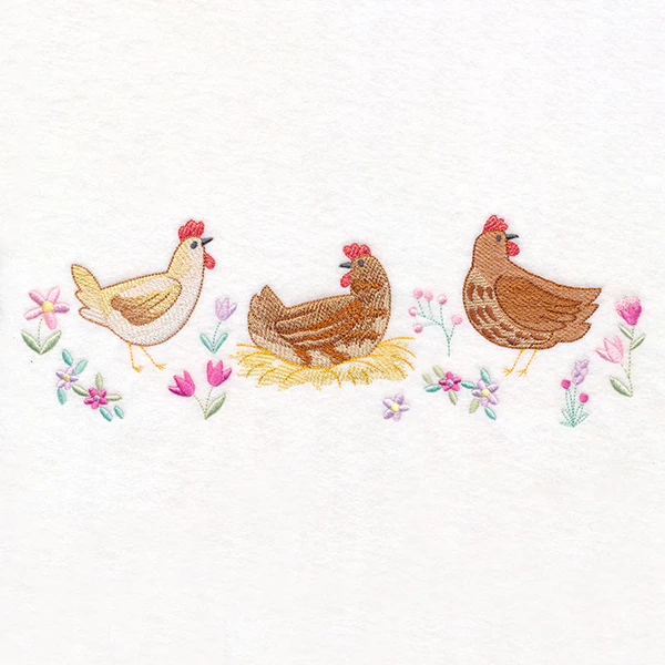 Spring Chicken Border - Image 5