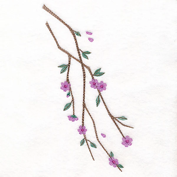 Spring Flower Blossoms and Branches Spray - Image 5