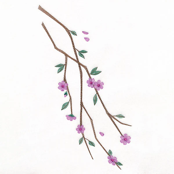 Spring Flower Blossoms and Branches Spray - Image 9