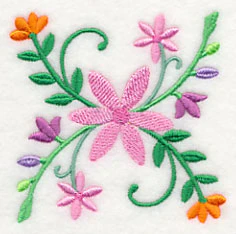 Spring Flower Bouquet Corner - Image 3