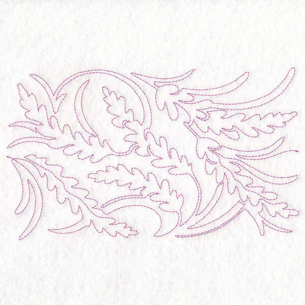 Spring Flowers - Lavender (Edge-to-Edge Quilting) - Image 3