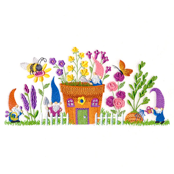 Spring Has Sprung Gnome Border - Image 2