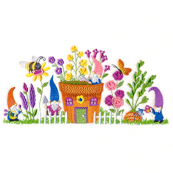 Spring Has Sprung Gnome Border - Image 3