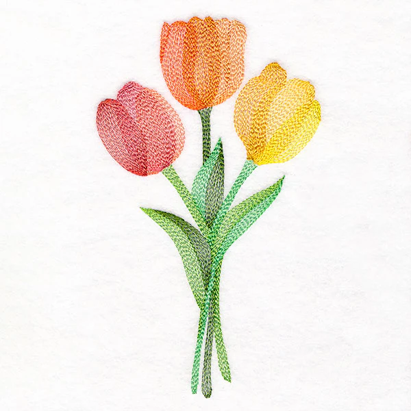 Spring Has Sprung Tulips Bouquet - Image 3