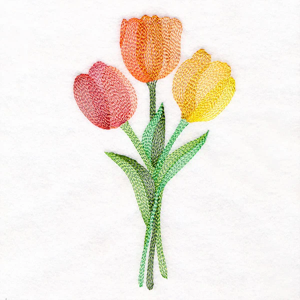 Spring Has Sprung Tulips Bouquet - Image 4