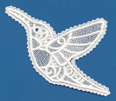 Spring Hummingbird (Battenburg Lace) - Image 3