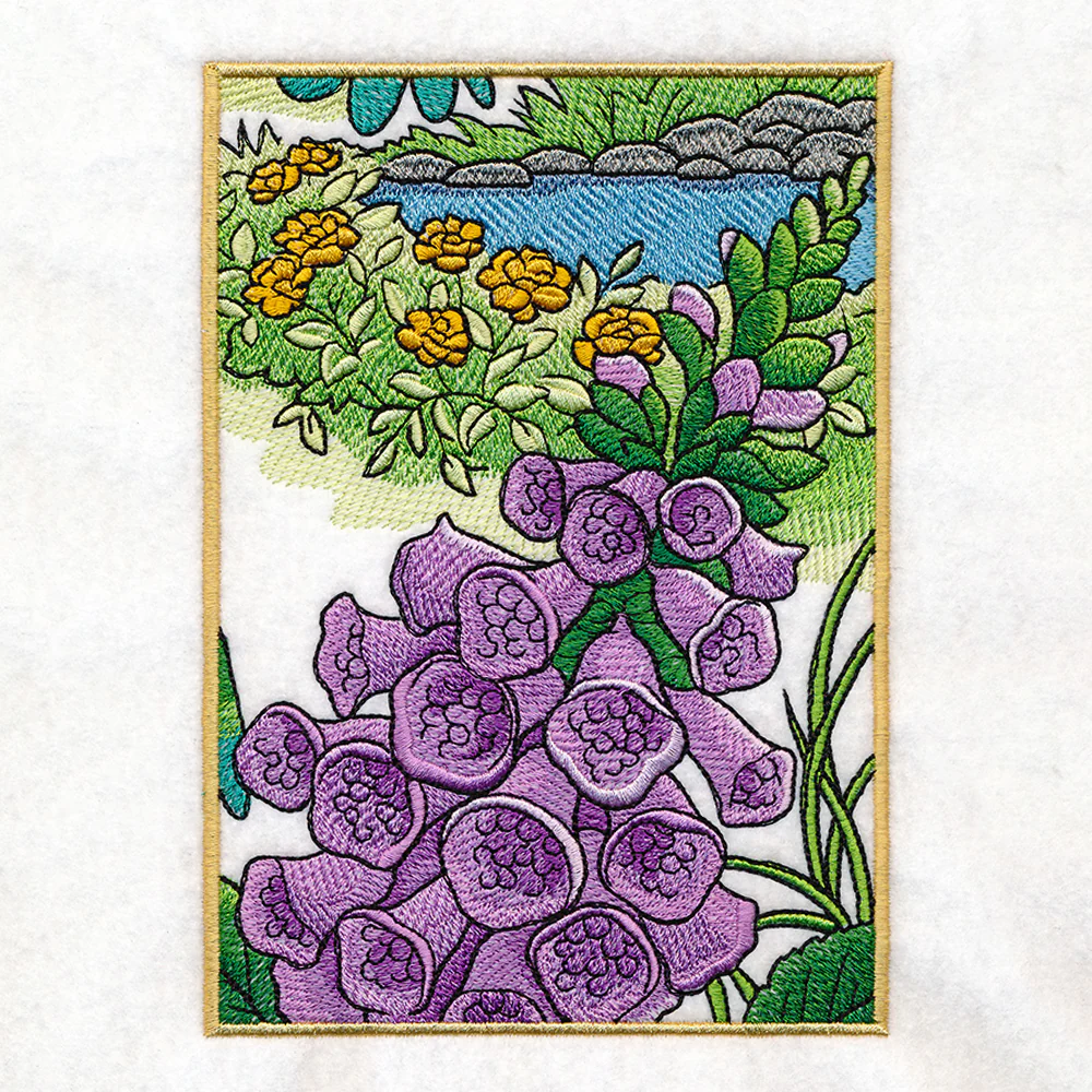 Spring Hummingbirds Panel Scene - Image 15