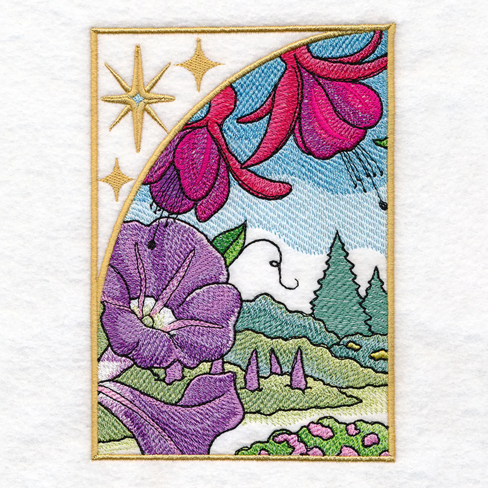 Spring Hummingbirds Panel Scene - Image 20