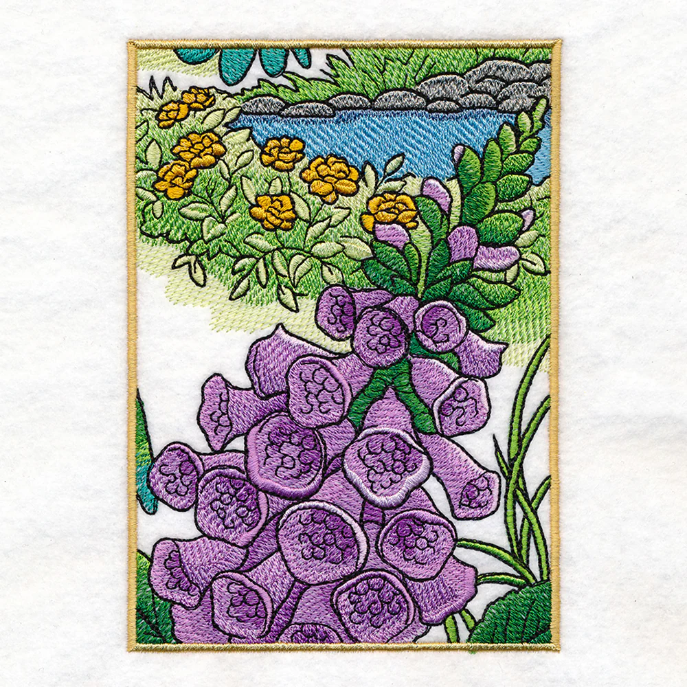 Spring Hummingbirds Panel Scene - Image 23