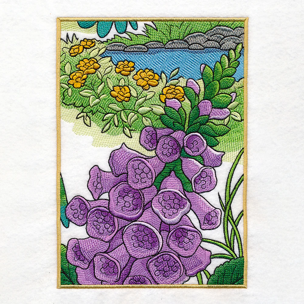Spring Hummingbirds Panel Scene - Image 6