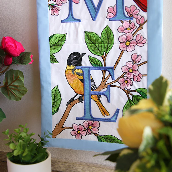 Spring Into HOME Bird Squares Design Pack - Image 7