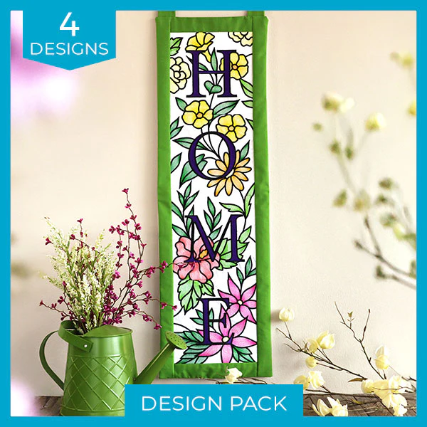 Spring into Home Flower Squares Design Pack - Image 4