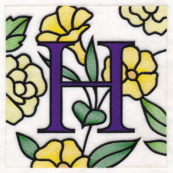 Spring into Home Flower Squares - H - Image 3