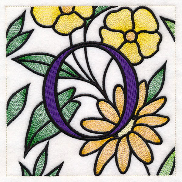 Spring into Home Flower Squares - O - Image 2