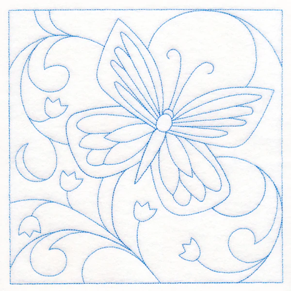 Spring Quilting - Butterfly (Double Run)