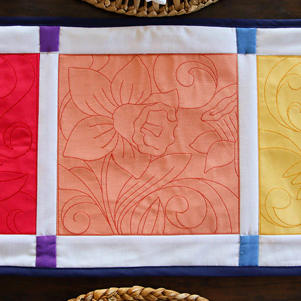 Spring Quilting - Daffodil (Double Run) - Image 12