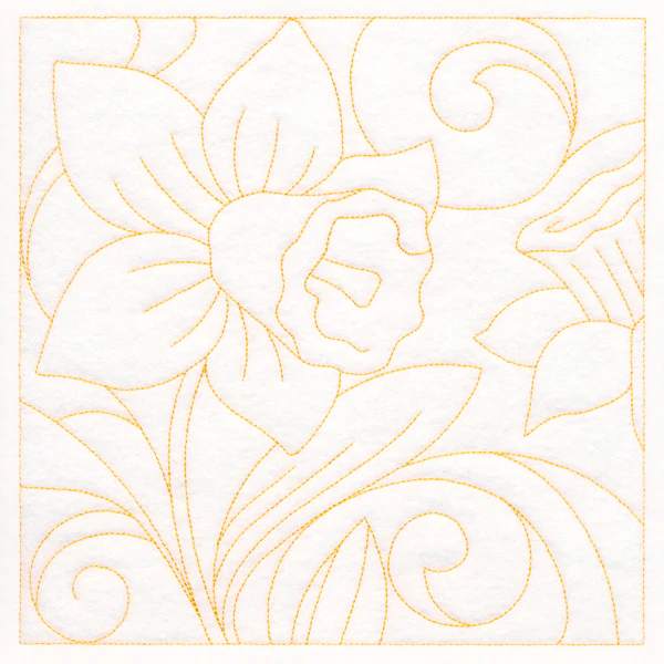Spring Quilting - Daffodil (Double Run) - Image 16