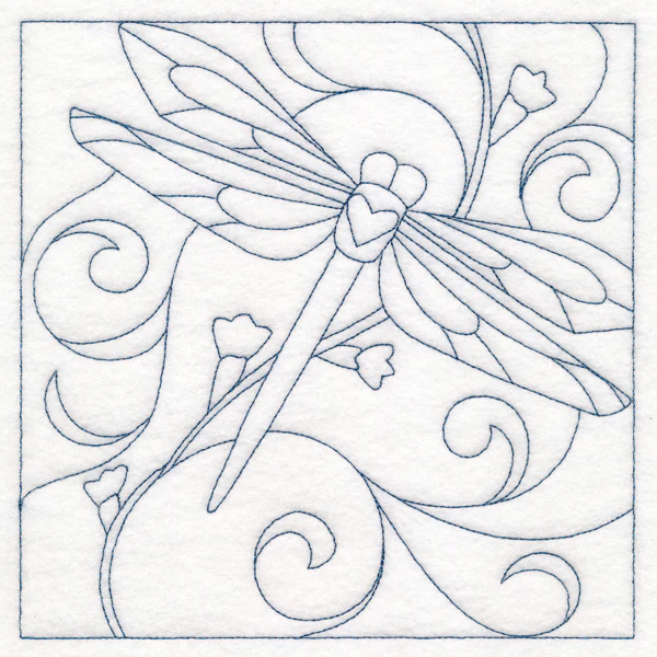 Spring Quilting - Dragonfly (Double Run) - Image 2