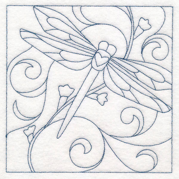 Spring Quilting - Dragonfly (Double Run) - Image 3