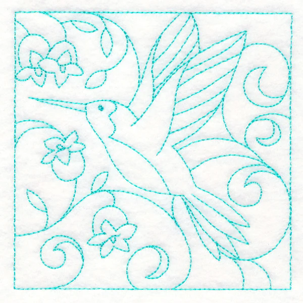Spring Quilting - Hummingbird (Double Run) - Image 13