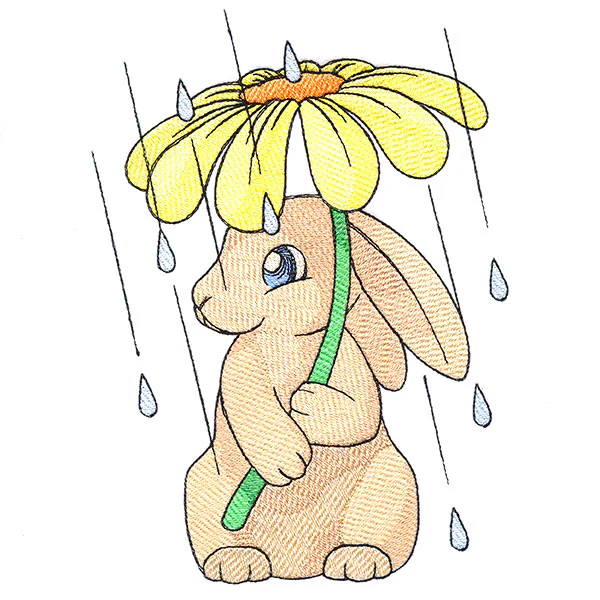 Spring Showers Bunny - Image 4