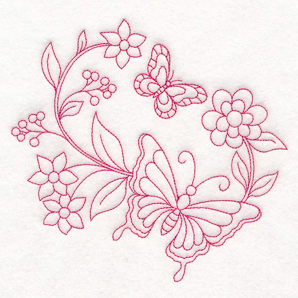 Spring Things Flowers - Butterfly 1 (Vintage) - Image 2