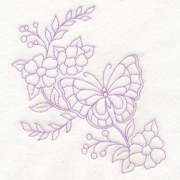 Spring Things Flowers - Butterfly 4 (Vintage) - Image 2