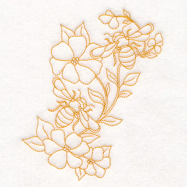 Spring Things Flowers - Honeybee (Vintage) - Image 4