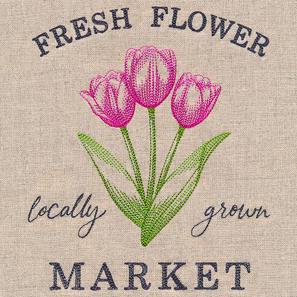Spring Tulip Market Sign - Image 3