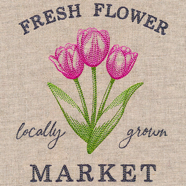 Spring Tulip Market Sign - Image 5