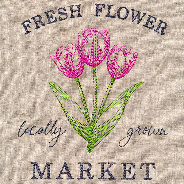 Spring Tulip Market Sign - Image 7