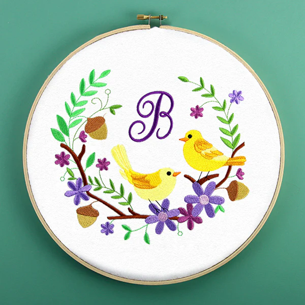 Springtime Birdies Wreath - Image 10