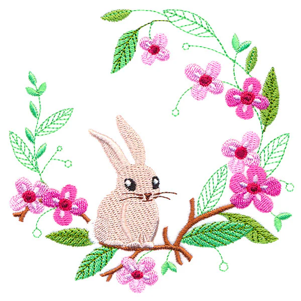 Springtime Bunny Wreath - Image 4