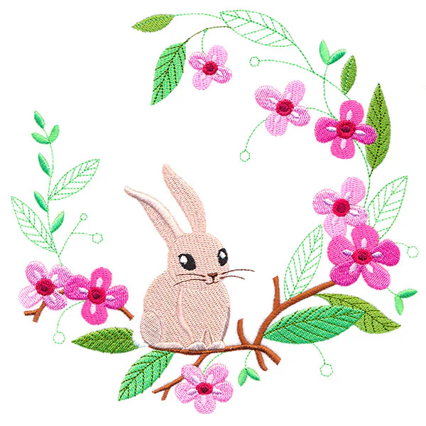 Springtime Bunny Wreath - Image 5