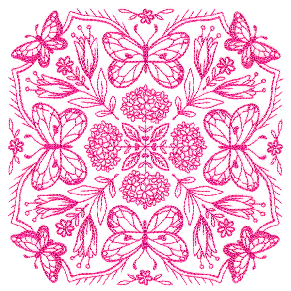 Springtime Charms Kaleidoscope Square 1 - Image 4