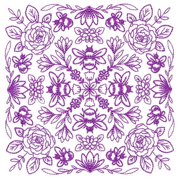 Springtime Charms Kaleidoscope Square 2 - Image 7