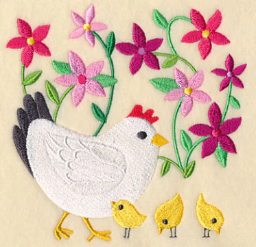 Springtime Hen and Chicks - Image 4