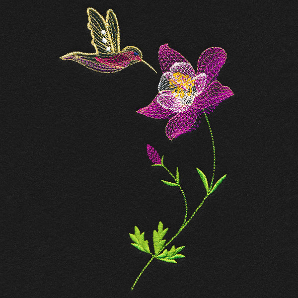 Springtime Treasures - Columbine and Hummingbird - Image 7