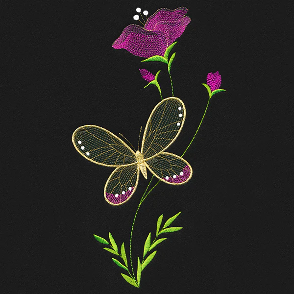 Springtime Treasures - Sweet Pea and Butterfly - Image 5