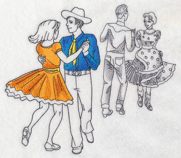 Square Dancing Fashion Plate - Image 4