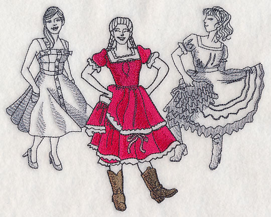 Square Dancing Fashion Plate - Female - Image 2