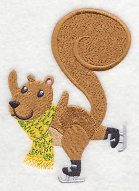 Squirrel on Ice