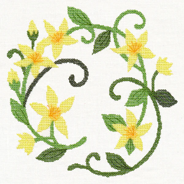St. John's Wort Wreath (Cross Stitch) - Image 2