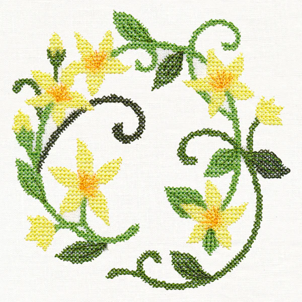 St. John's Wort Wreath (Cross Stitch) - Image 4