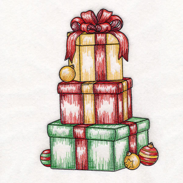 Stacked Christmas Presents - Image 2